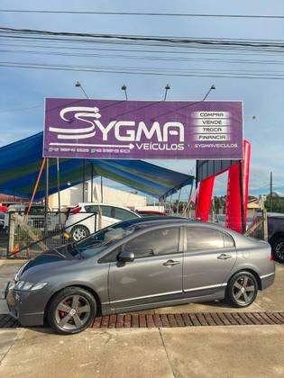 HONDA CIVIC 1.8 LXS 16V FLEX 4P MANUAL HONDA CIVIC 1.8 LXS 16V FLEX 4P MANUAL